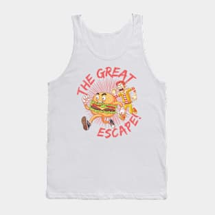 The Great Burger Escape! | Burger on the Run! Tank Top